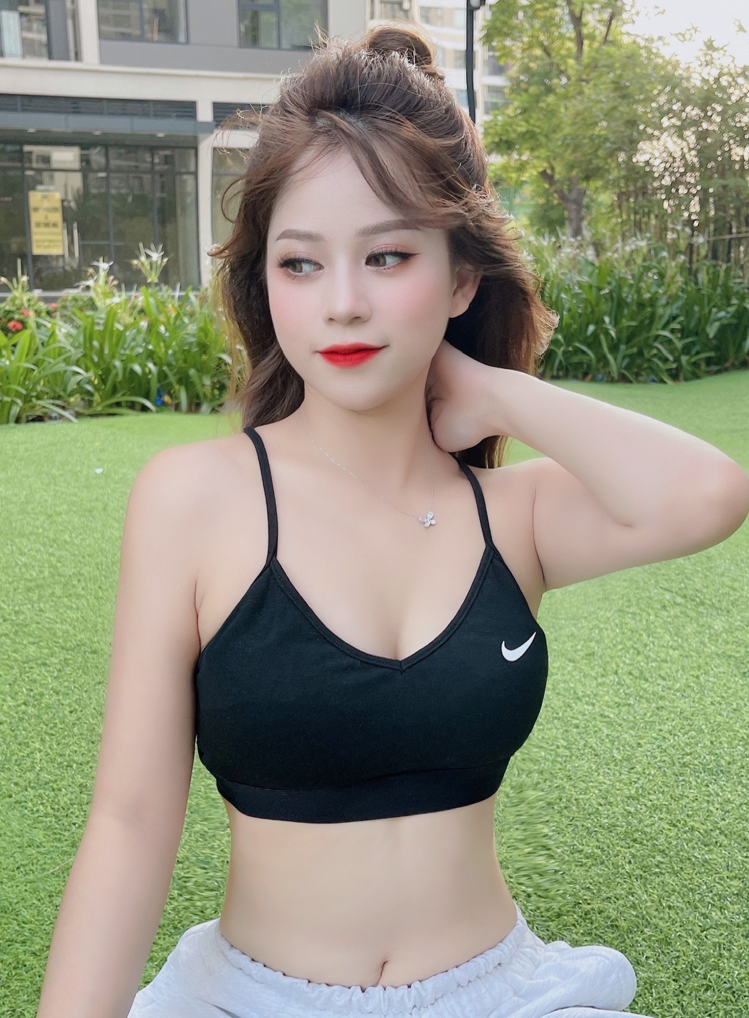 Ảnh Girl gym, Hotgirl Fitness, Ảnh gái tập gym, Girl tập gym, PT hotgirl, Huấn luyện viên hotgirl Ánh Hồng hong.nguyenanh.39750