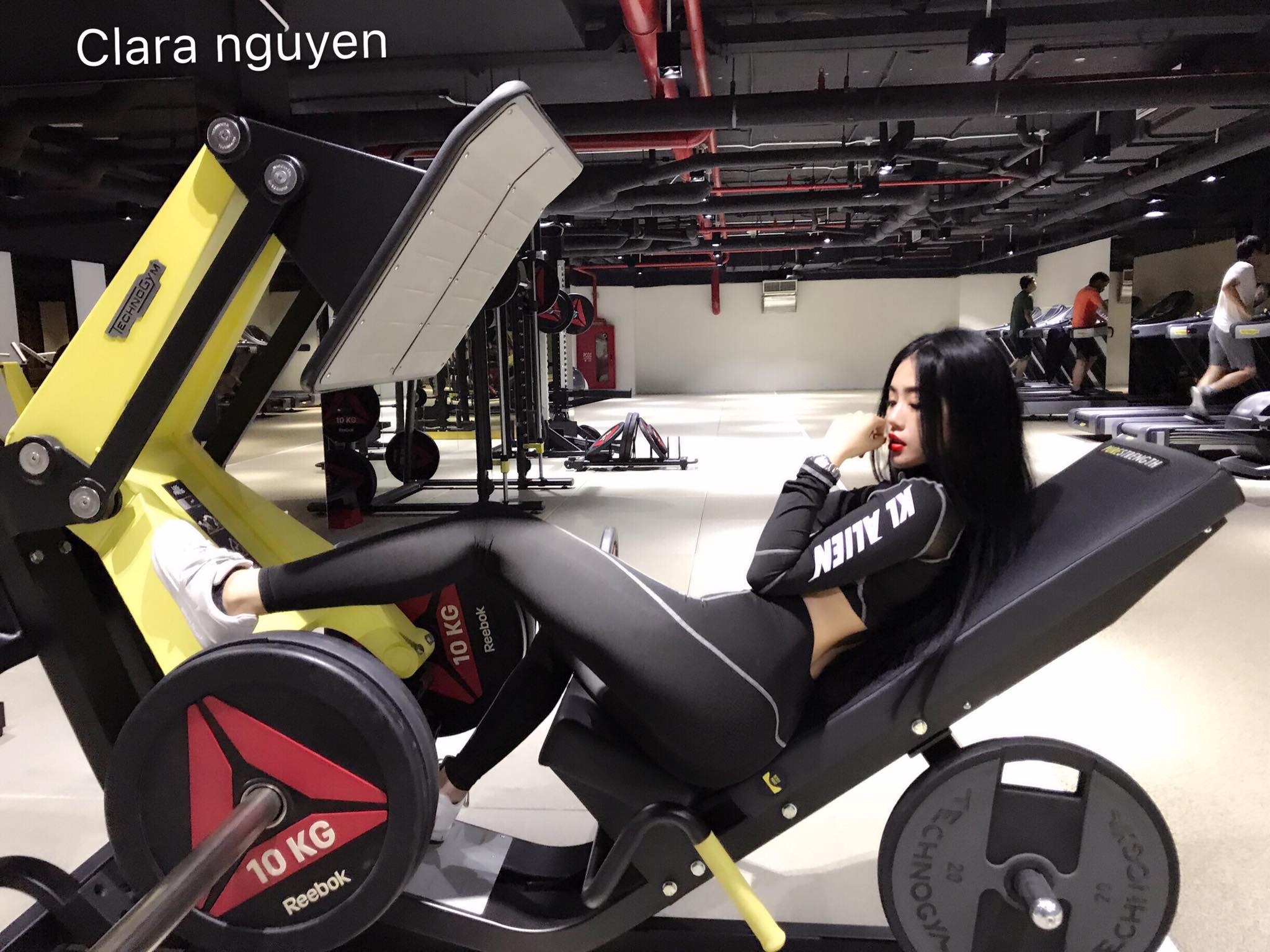 Gyme, Sexy Girls, Fitness, PT girl, HLV thể hình, Influencer Clara Nguyễn ClaraNguyen2710