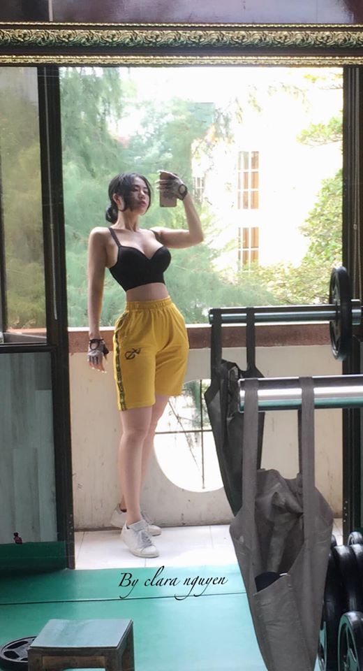 Gyme, Sexy Girls, Fitness, PT girl, HLV thể hình, Influencer Clara Nguyễn ClaraNguyen2710