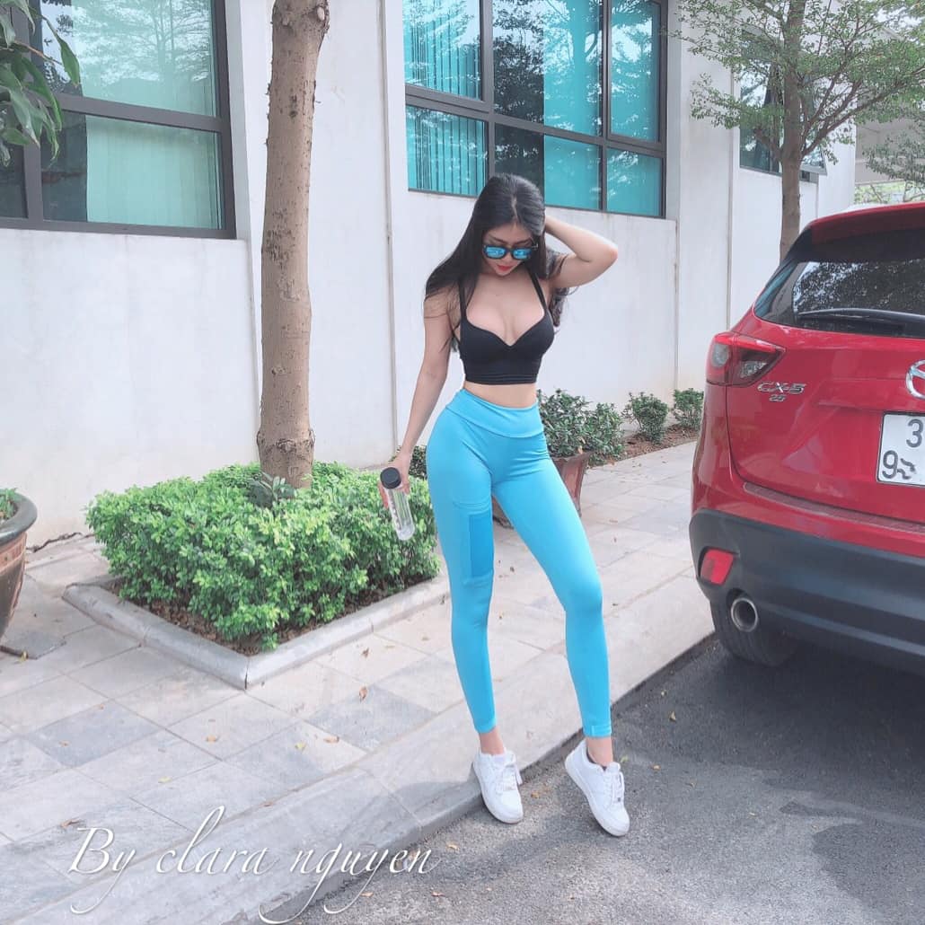 Gyme, Sexy Girls, Fitness, PT girl, HLV thể hình, Influencer Clara Nguyễn ClaraNguyen2710