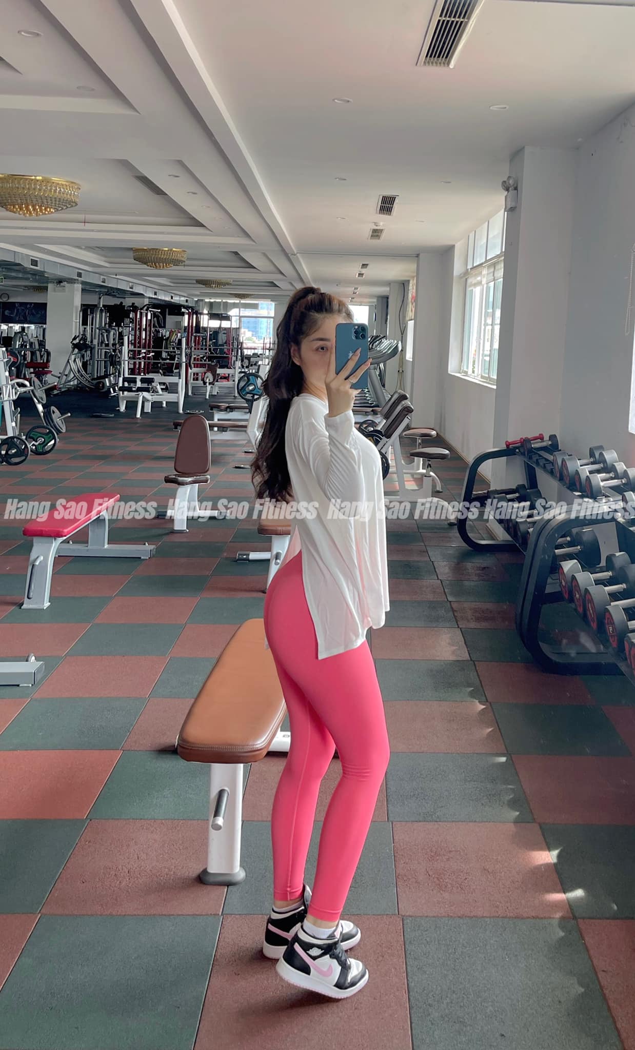 Ảnh Girl gym, Hotgirl Fitness, Ảnh gái tập gym, Girl tập gym, PT hotgirl, Huấn luyện viên hotgirl Hằng Hằng hangsao1992