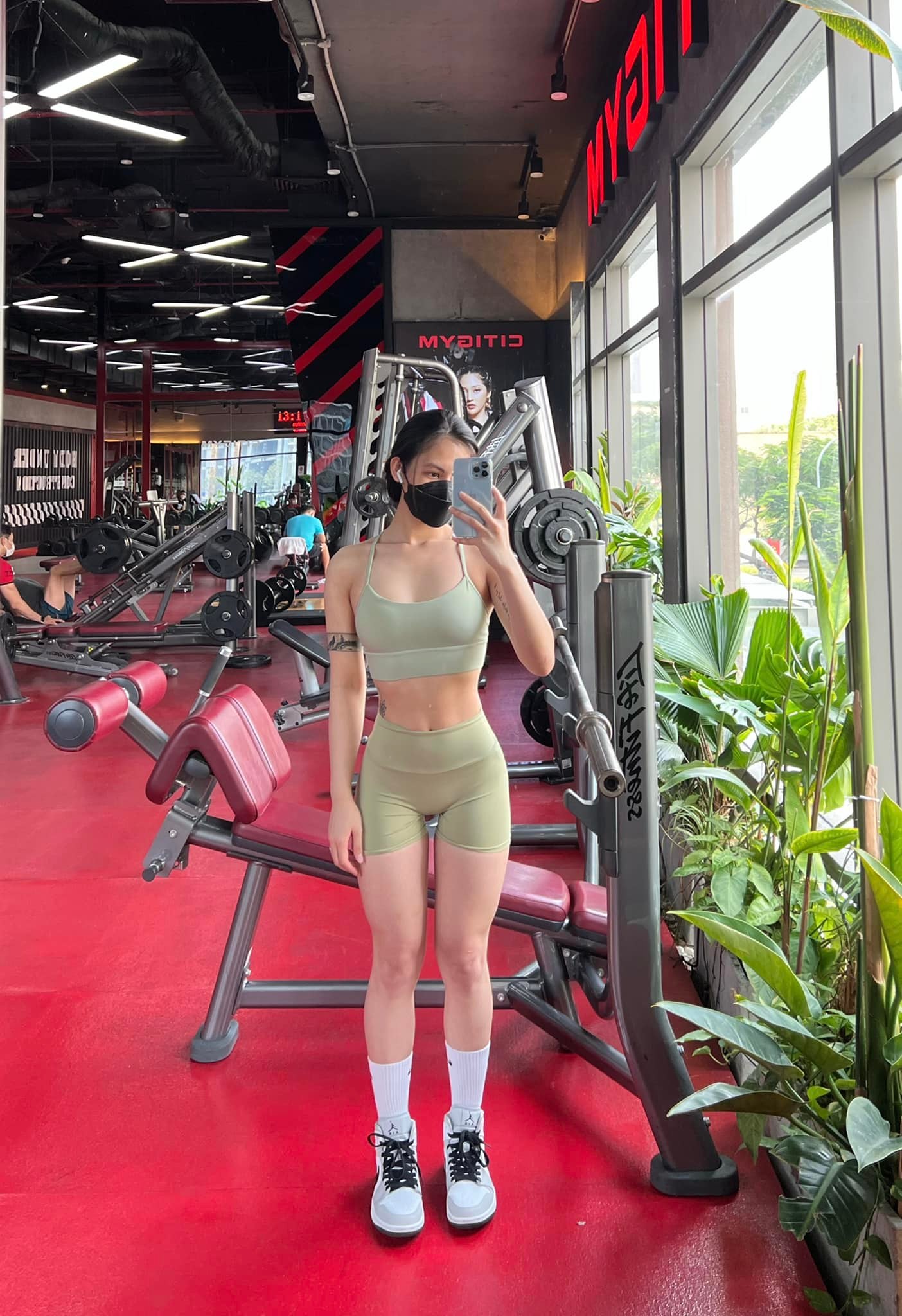 PT girl, Fitness, HLV thể hình, Girl gym Phan Thái Nhã Khuyến nhakhuyenn