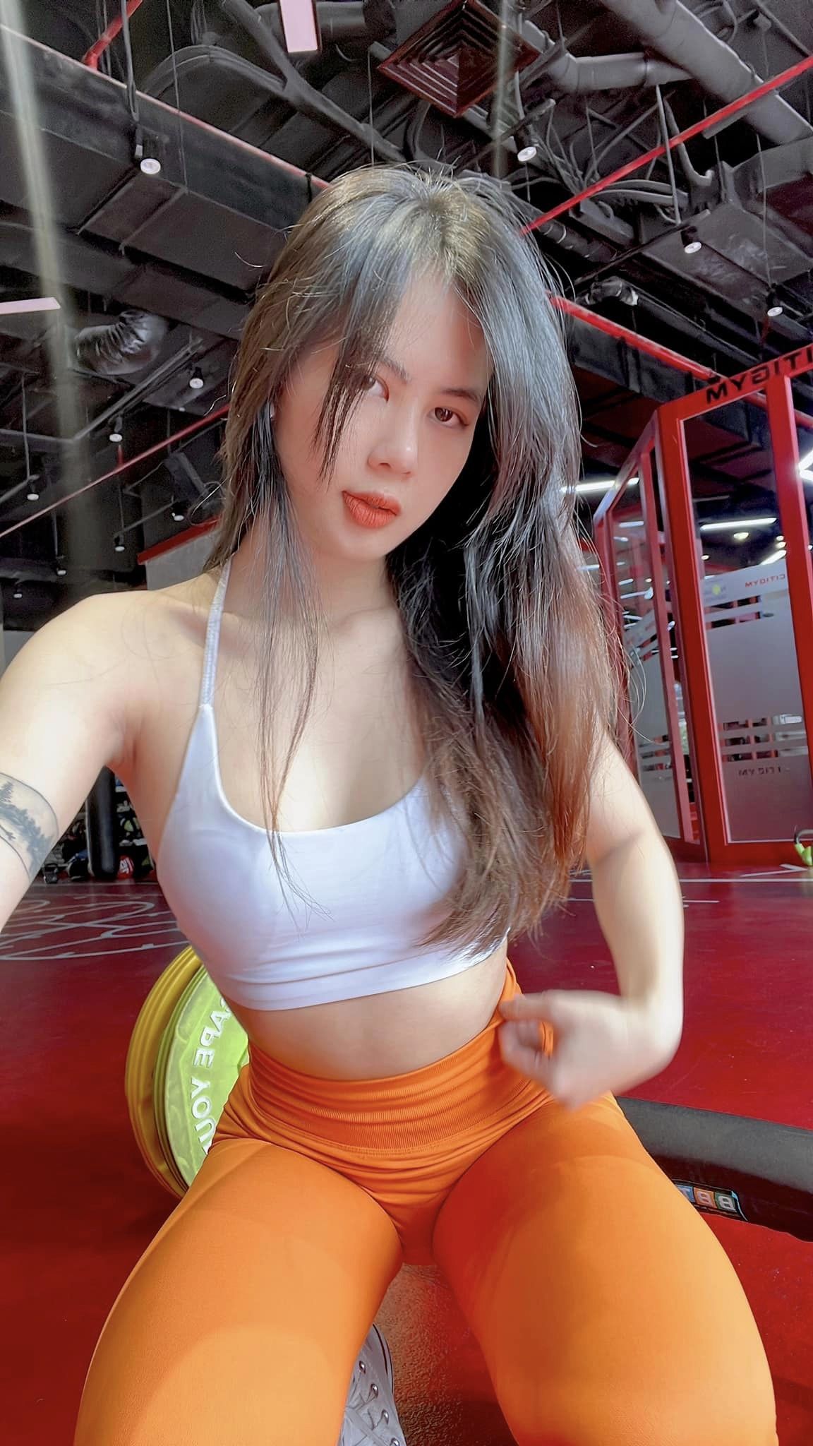 PT girl, Fitness, HLV thể hình, Girl gym Phan Thái Nhã Khuyến nhakhuyenn