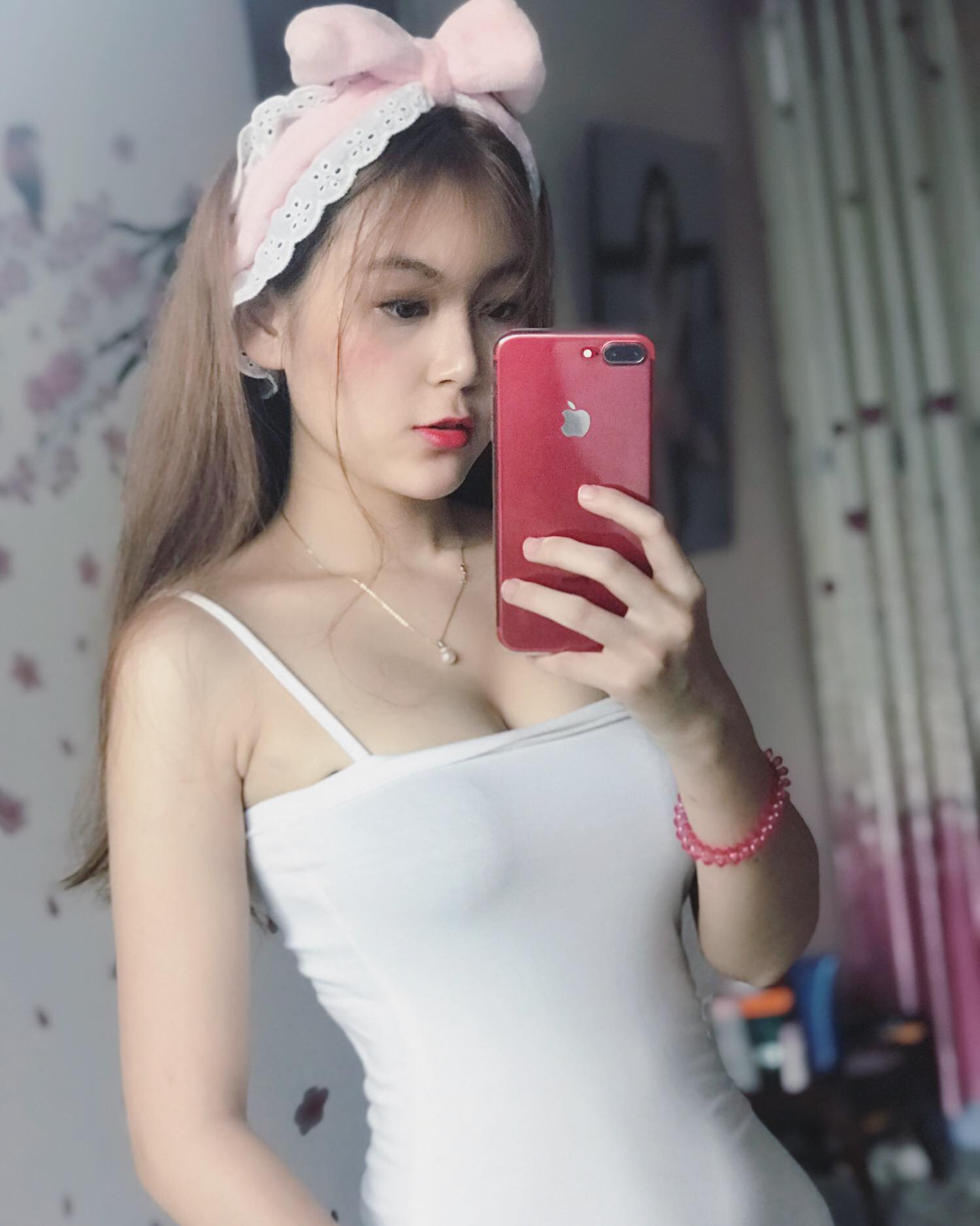 Sexy Girl, Girl cute, Girl dễ thương, Áo dài, Cô giáo Trân TRần TRan.tran1996