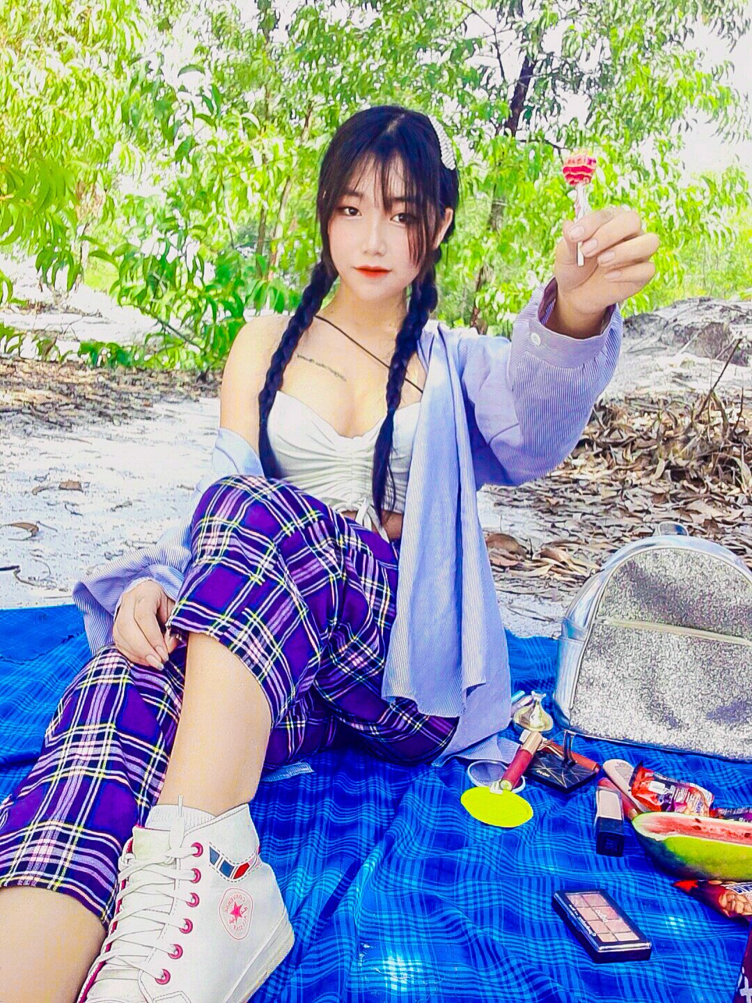 Girl xinh cute, gái xinh Trương Kiều aigidayztroi