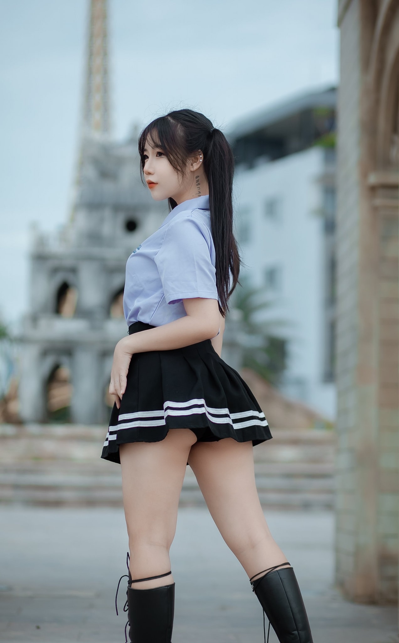 Girl xinh cute, gái xinh Trương Kiều aigidayztroi